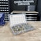 Boltsandnuts.Com Inch Grade 8 Hex Cap Screws, Hex Nuts, Flat & Lock Washers - 380 PCS Assortment Kit #127 - alternate 2